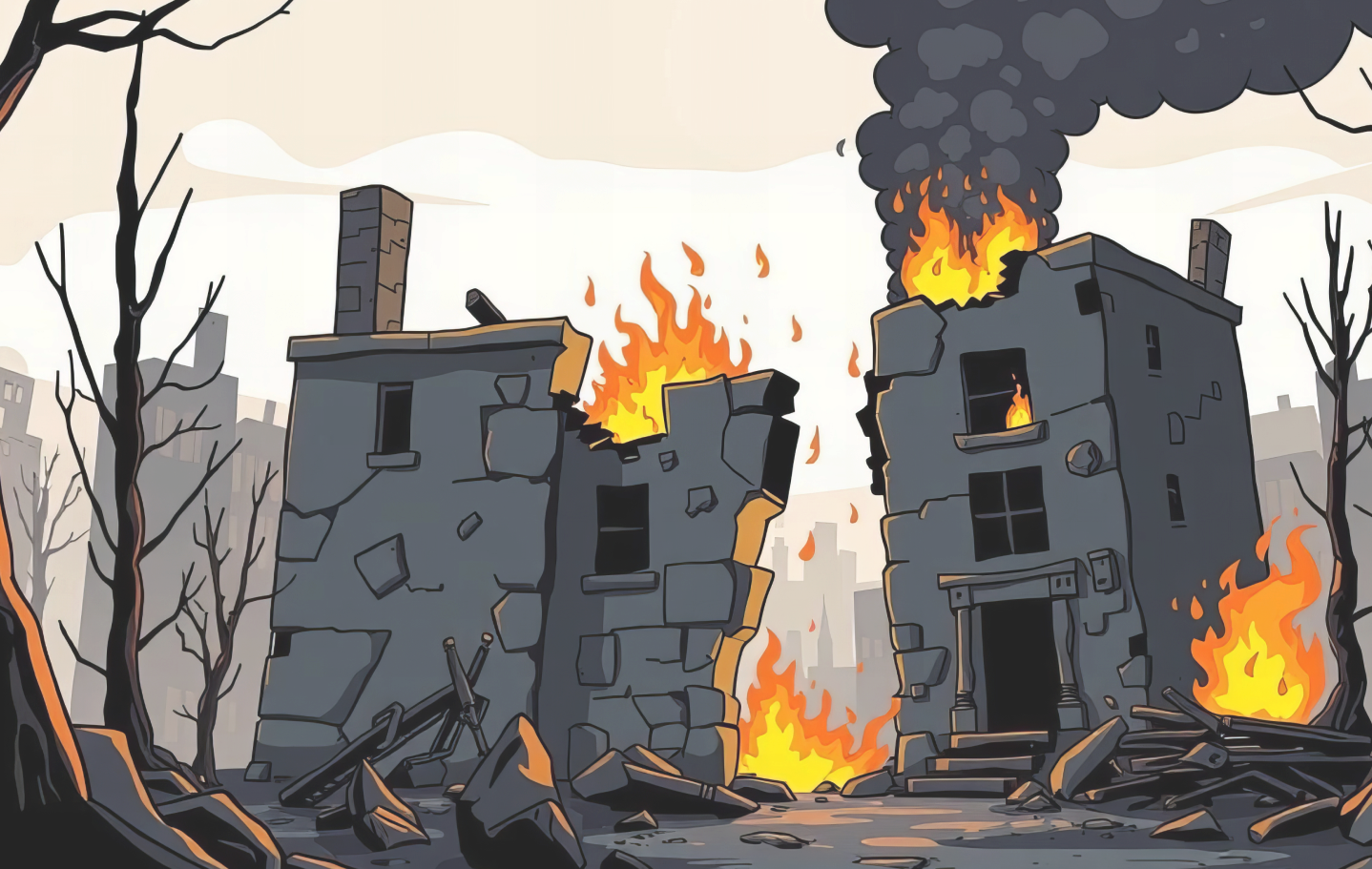 Burning Building 1
